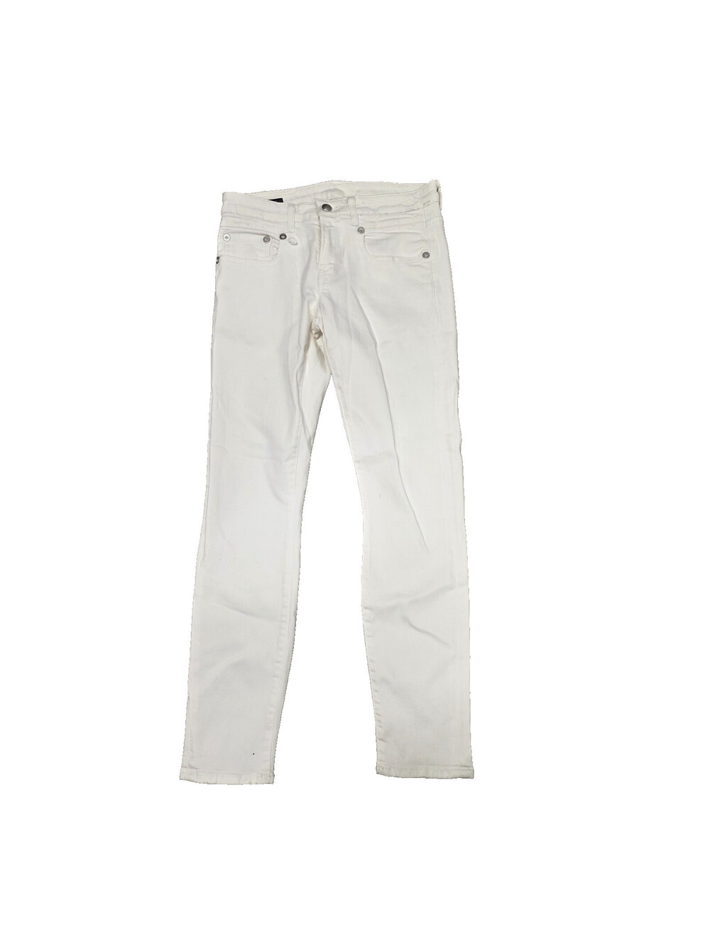 R13 Jeans Made in Italy Boy Skinny Jeans Sz 25 x28 in Riot White